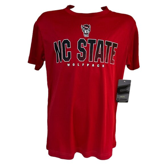 NC State Wolfpack Colosseum T-Shirt Short Sleeve Youth M 12-14 New - Picture 1 of 5
